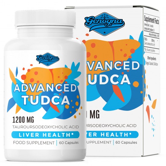 genogna TUDCA Liver Support Dietary Supplement