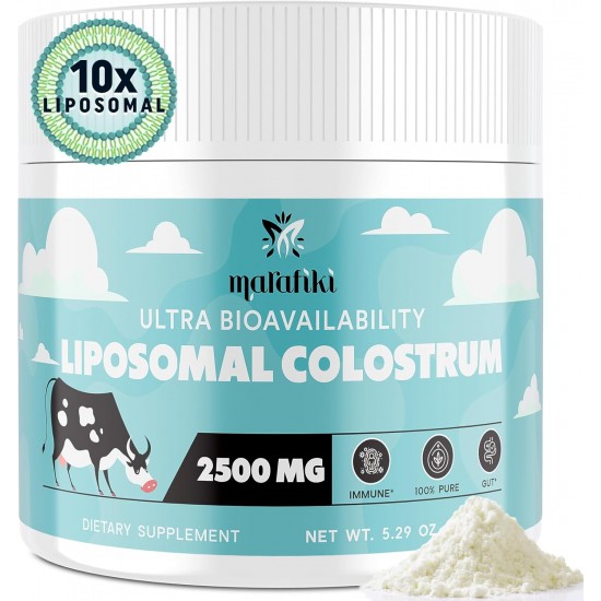 Marafiki Dietary Supplement Liposomal Bovine Colostrum Supplement 2500mg