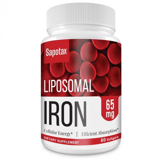 Sapotax Fe Iron Dietary Supplement 65mg with Folic Acid