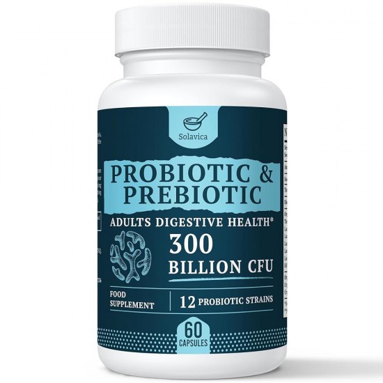 Solavica Dietary Supplement 300 Billion CFU Probiotics