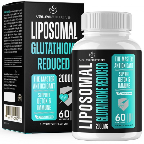 VALENAMIENS Liposomal Glutathione Reduced Dietary Supplement